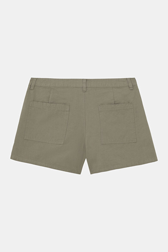 Khaki Women's Shorts 2