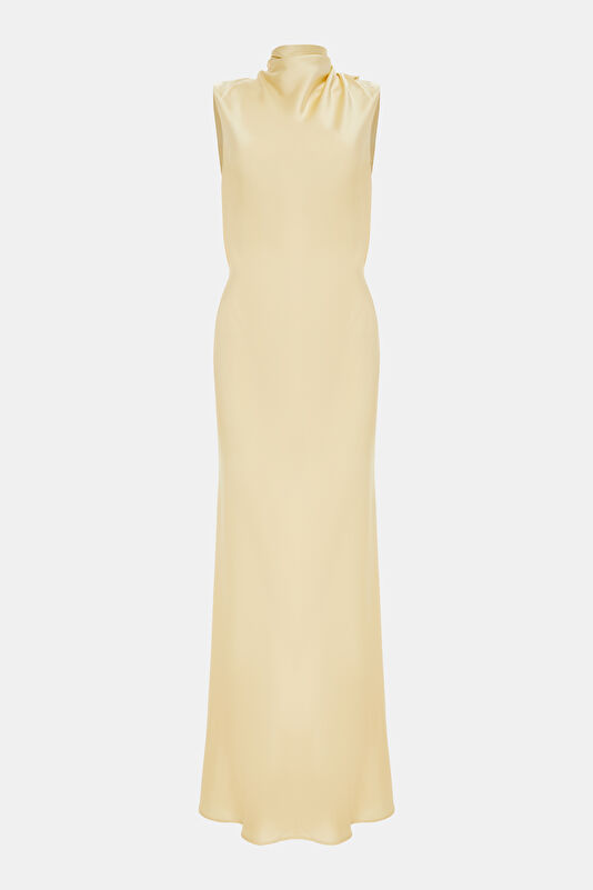 Light Yellow Women's Dress