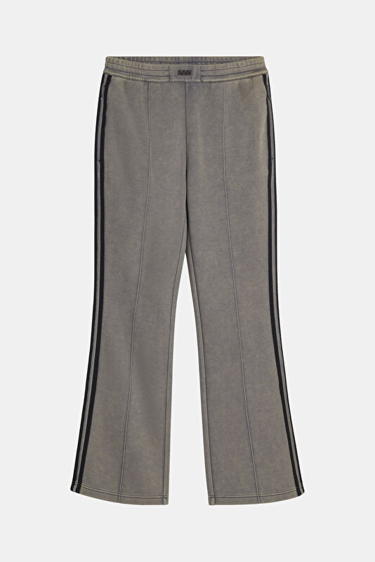 Gri Wide Leg Kadın Spor Pantolon