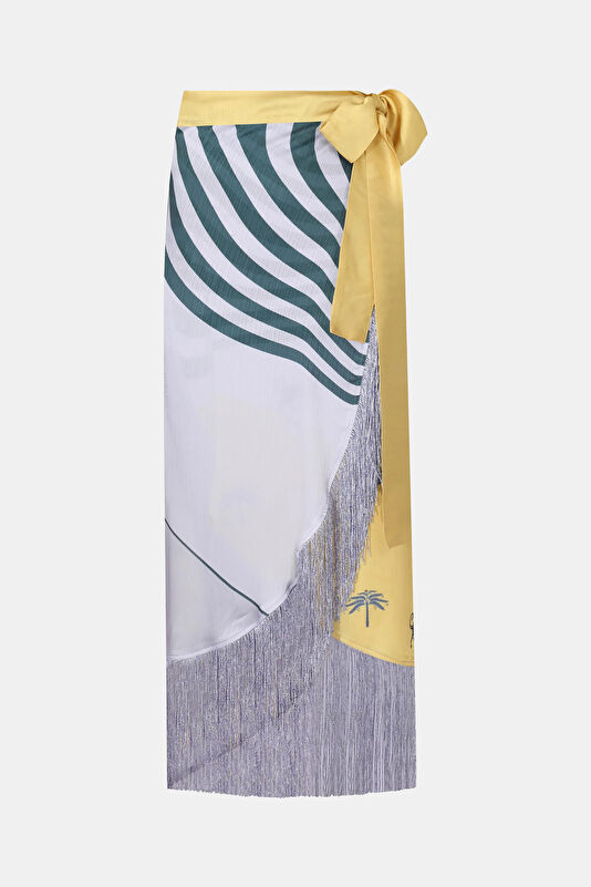 Multicolored Patterned Women's Pareo