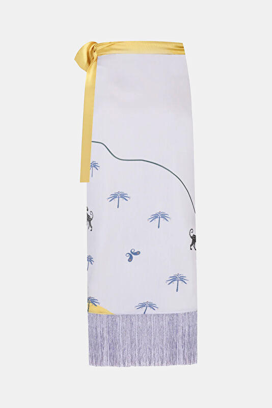 Multicolored Patterned Women's Pareo 2