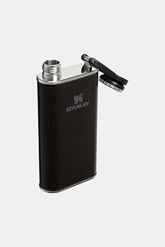 The Easy-Fill Wide Mouth Flask 0.23L / 8oz Hammertone Black Thermos 3