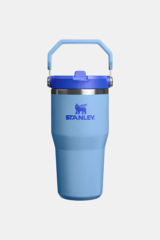 The IceFlow Flip Straw 2.0 Tumbler 0.59L / 20oz Blue Sky Termos