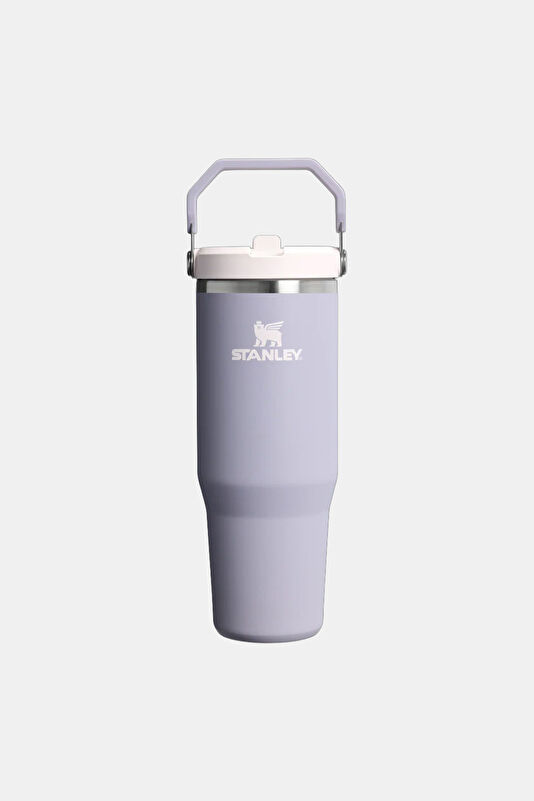 The IceFlow Flip Straw 2.0 Tumbler 0.89L / 30oz Purple Dust Thermos