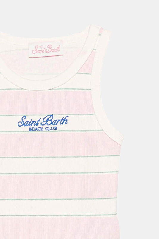 Pink Sleeveless Kids Blouse 3