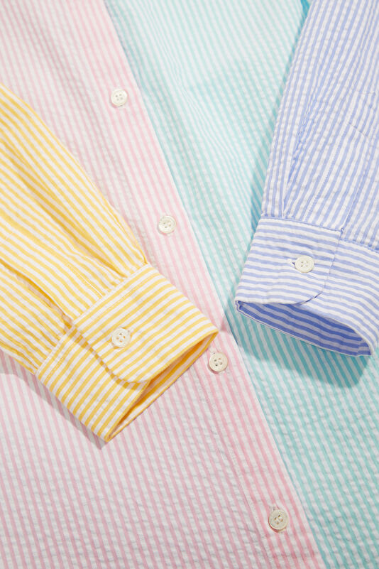Blue Patterned Kids Shirt 4