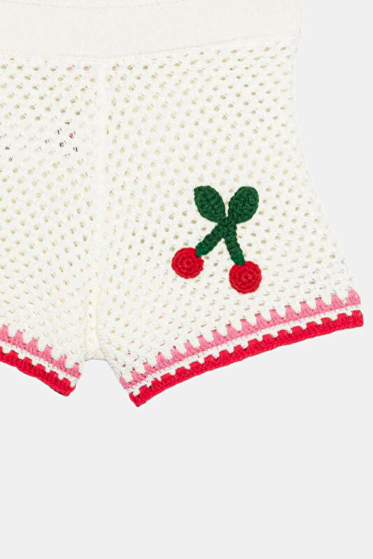Cream Kids Shorts 3