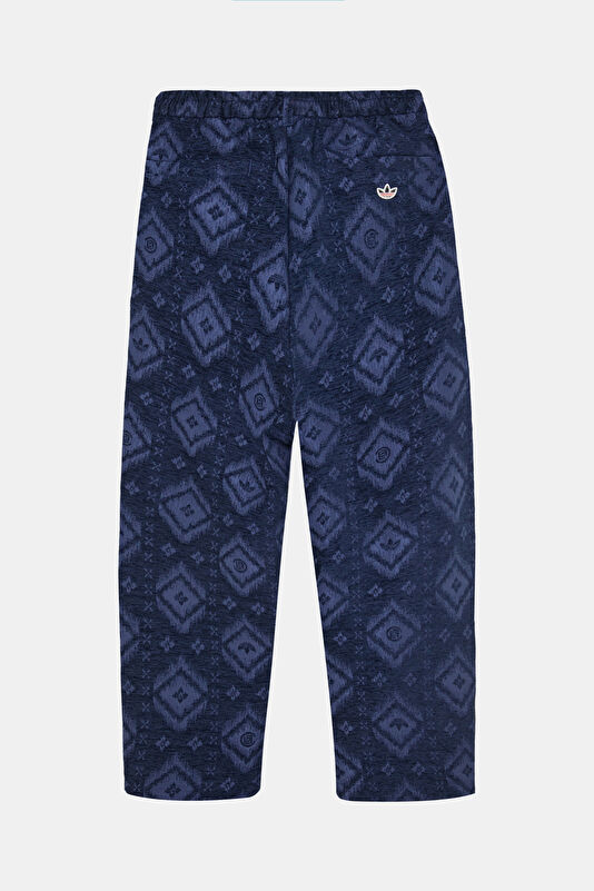 Relax Fit Navy Wide Leg Men's Sports Pants 2