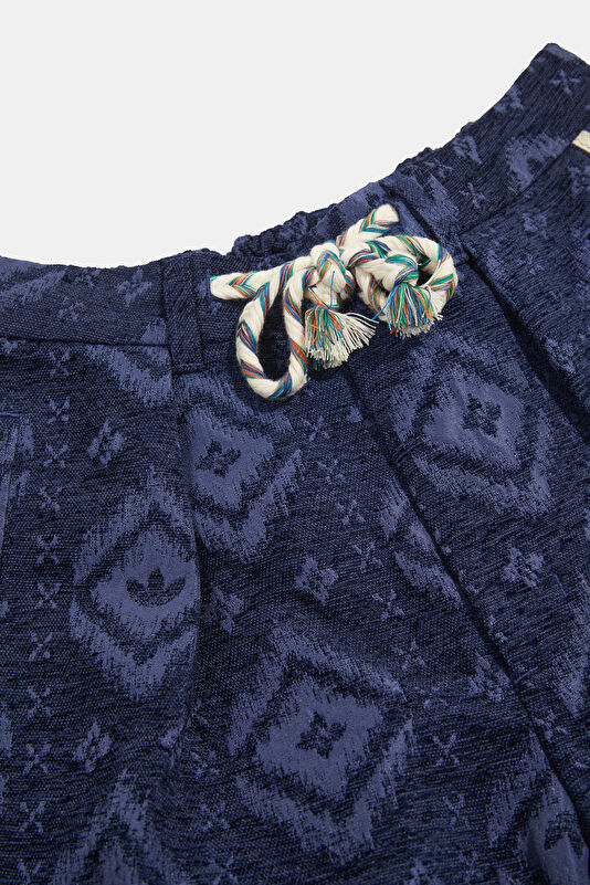Relax Fit Navy Wide Leg Men's Sports Pants 3