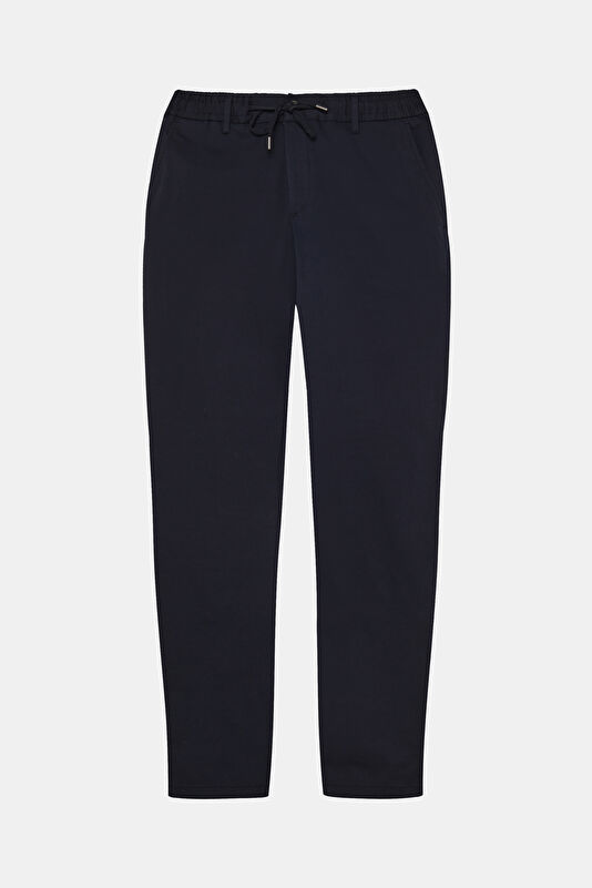 Navy Straight Men's Pants
