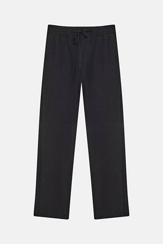 Siyah Straight Erkek Pantolon