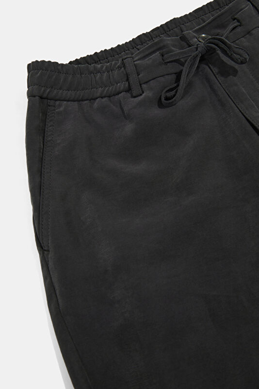 Siyah Straight Erkek Pantolon 3