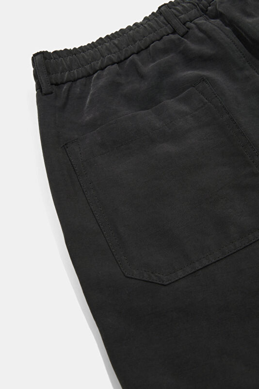 Siyah Straight Erkek Pantolon 4