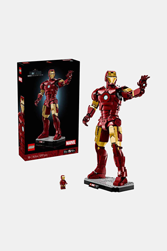 LEGO® ǀ Marvel Iron Man Mark 3 Koleksiyoncu Versiyonu 76344