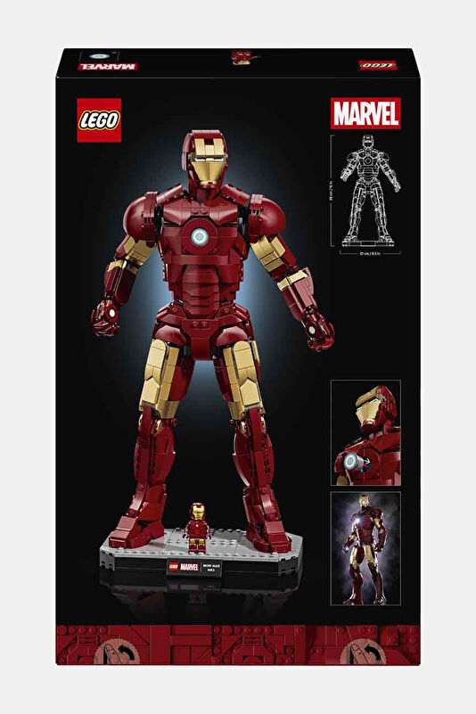 LEGO® ǀ Marvel Iron Man Mark 3 Koleksiyoncu Versiyonu 76344 4