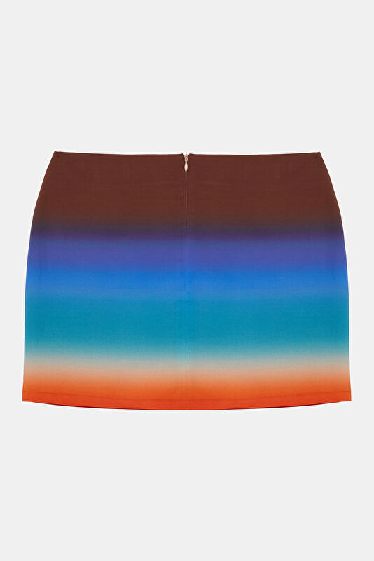 Multicolor Tie-Dye Women's Skirt 2