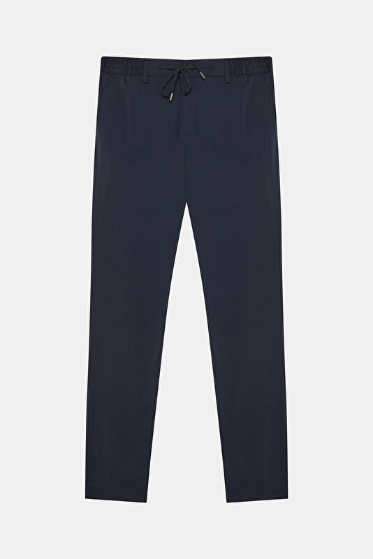 Navy Straight Pants
