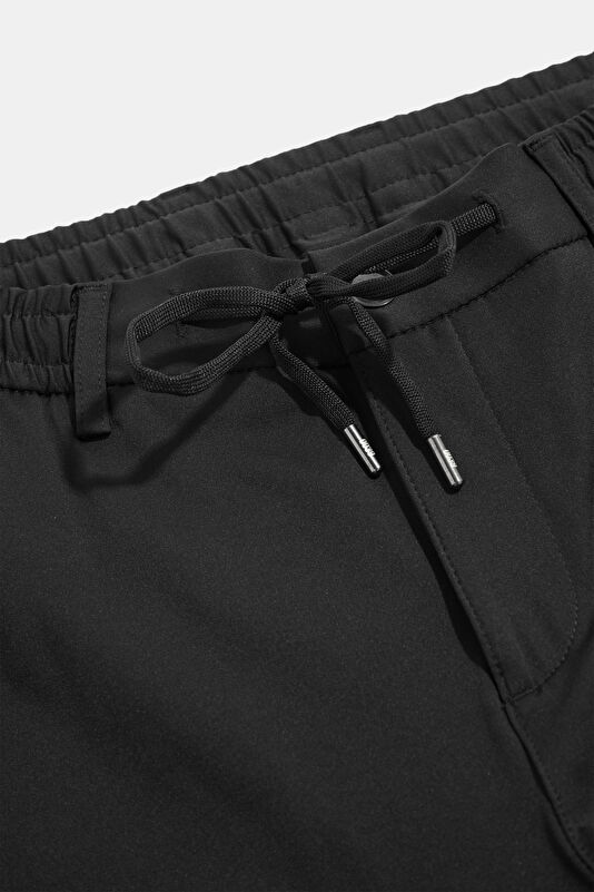Siyah Straight Pantolon 3