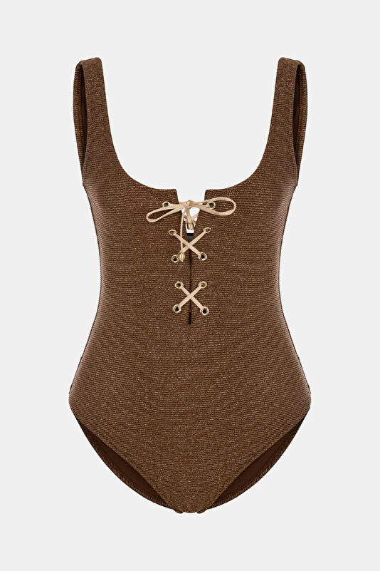 Brown Women's Swimsuit