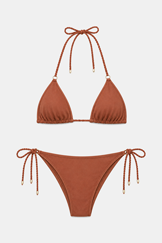 Tile Lace-Up Women's Bikini