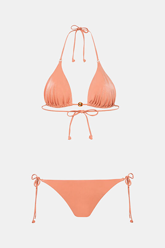 Light Salmon Women's Bikini