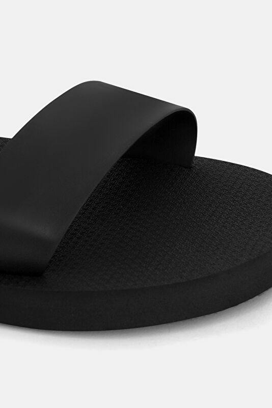 Double Black Women's Slippers 3