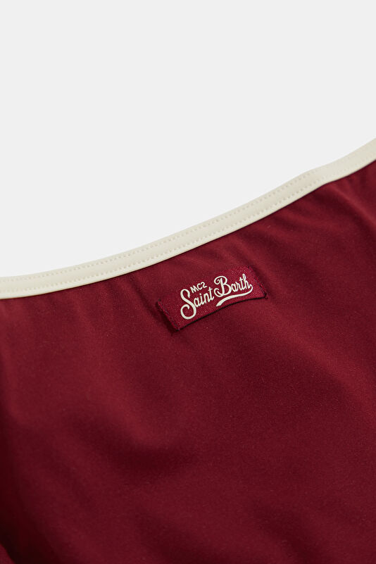 Bordo Kadın Bikini Altı 4