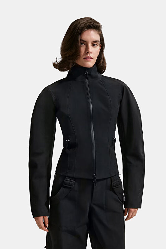 X Jacquemus Siyah Fermuarlı Kadın Ceket 2