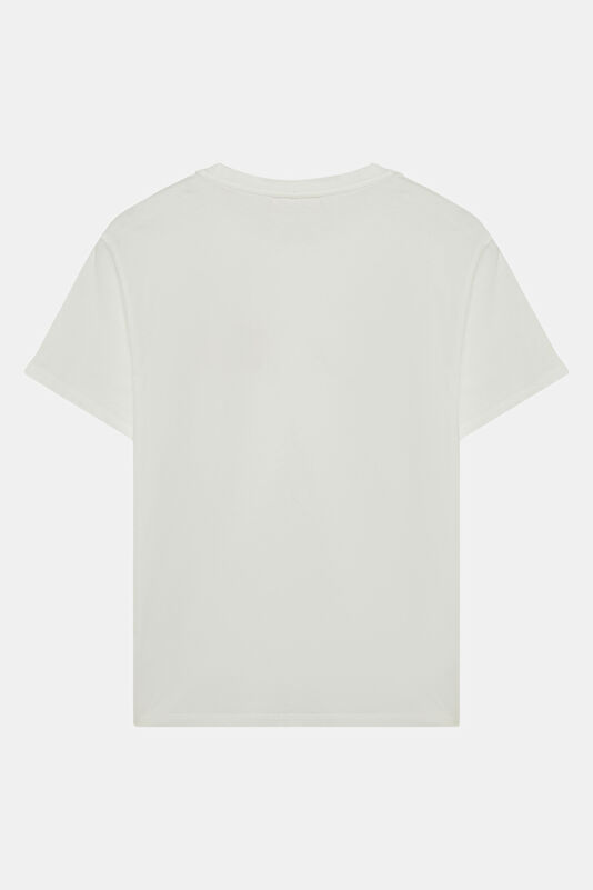Beyaz Kadın T-Shirt 2