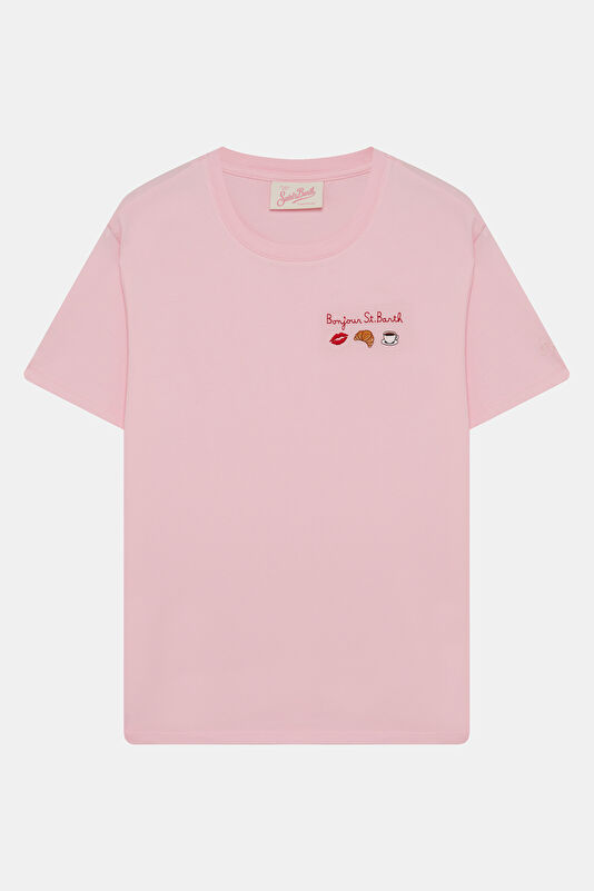Açık Pembe Kadın T-Shirt