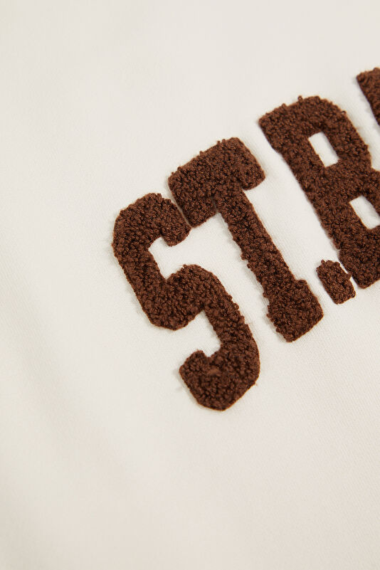 Krem Kadın Sweatshirt 4