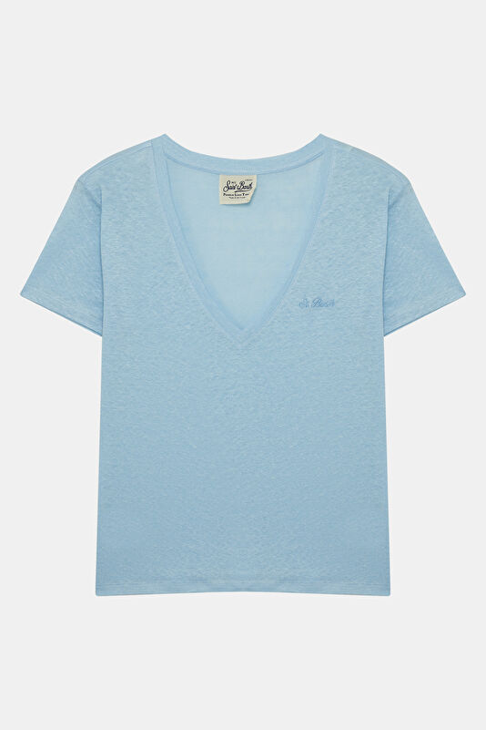 Açık Mavi Kadın T-Shirt