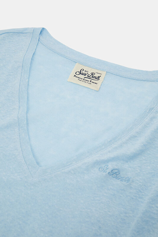 Açık Mavi Kadın T-Shirt 3