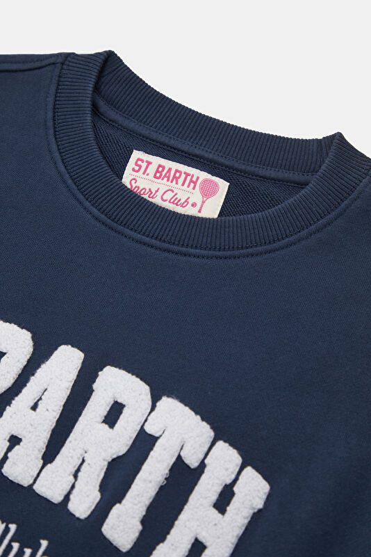 Lacivert Kadın Sweatshirt 3
