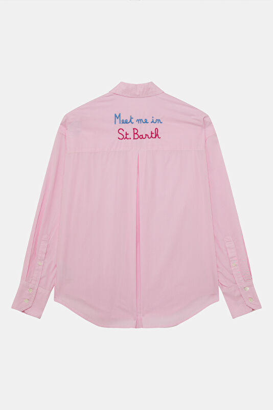 Pembe Kadın Gömlek 2