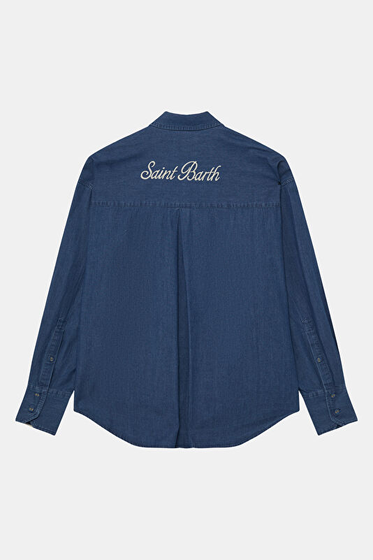 Mavi Kadın Gömlek 2