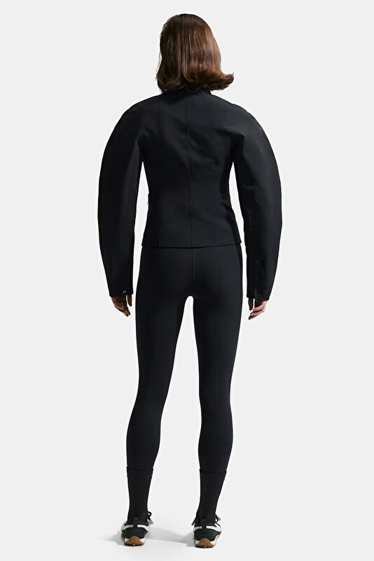 X Jacquemus Dar Kalıp Siyah Wide Leg Kadın Pantolon 4