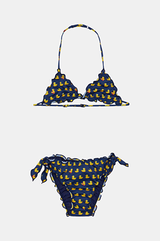 Lacivert Çocuk Bikini
