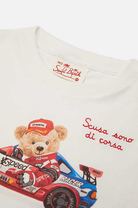 Beyaz Çocuk T-Shirt 3