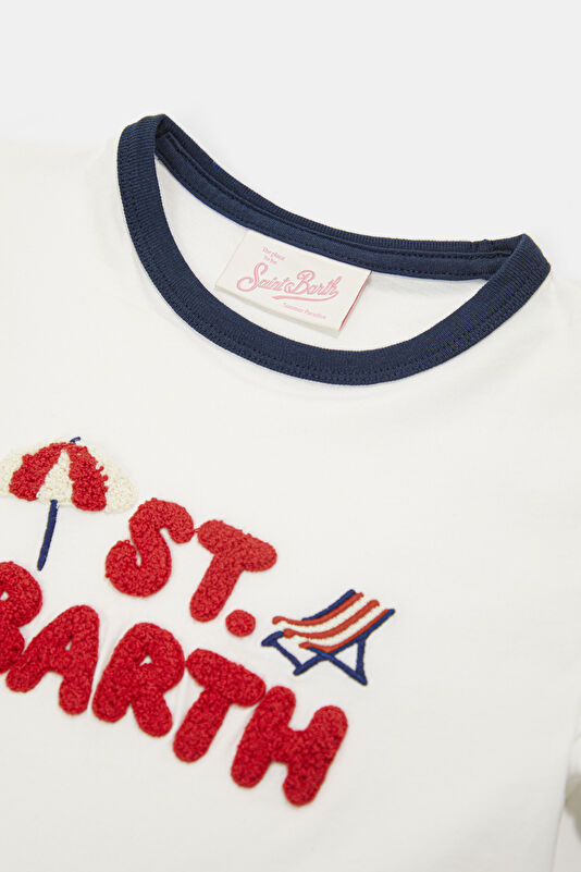 Beyaz Çocuk T-Shirt 3