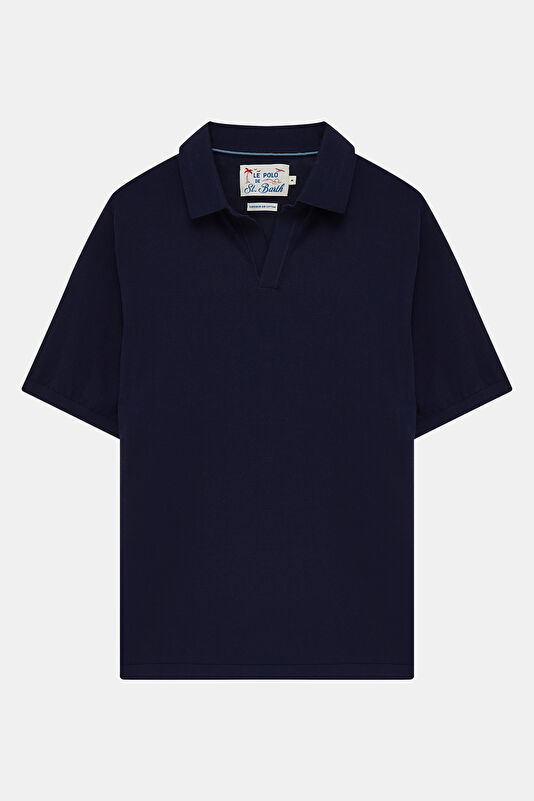 Men's Relaxed Fit Navy Shirt