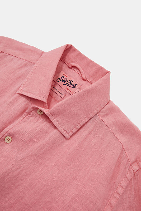 Men's Relaxed Fit Pink Shirt 3