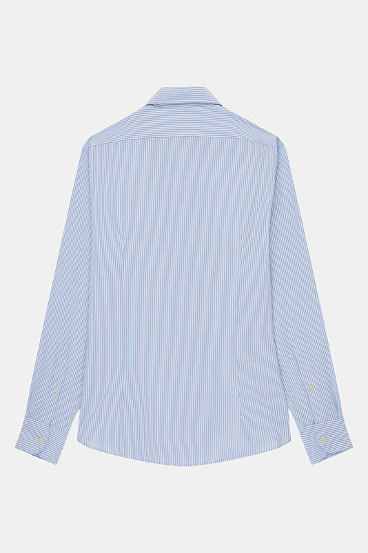 Relaxed-Fit Blue Men's Shirt 2