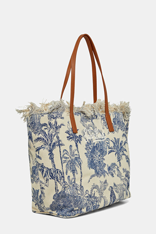 City Bag Fringe Çok Renkli Çanta 2