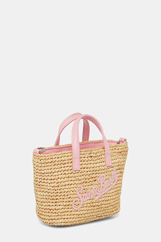 Raffia City Micro Çok Renkli Çanta 3