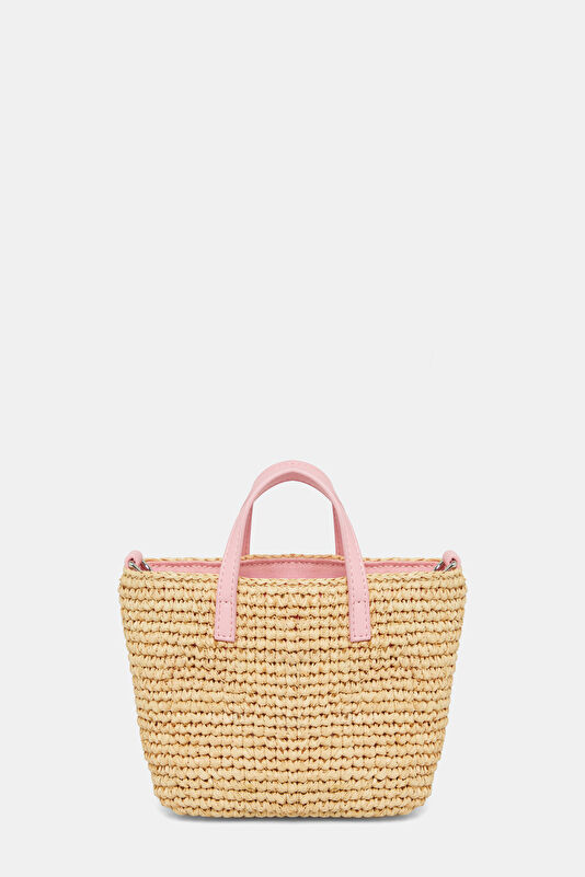 Raffia City Micro Çok Renkli Çanta 4