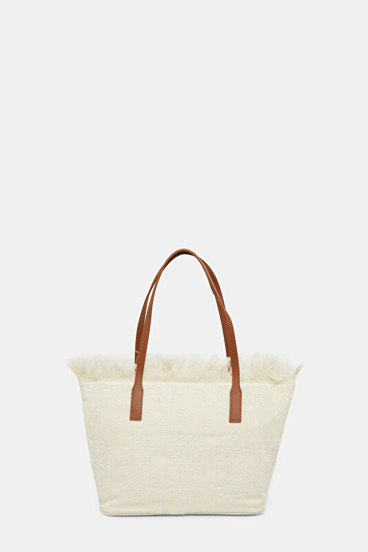 City Bag Mid Fringe Çok Renkli Çanta 3