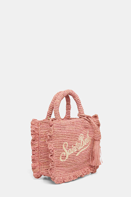 Raffia Volant Mini Çok Renkli Çanta 3