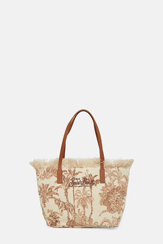 City Bag Mid Fringe Çok Renkli Çanta