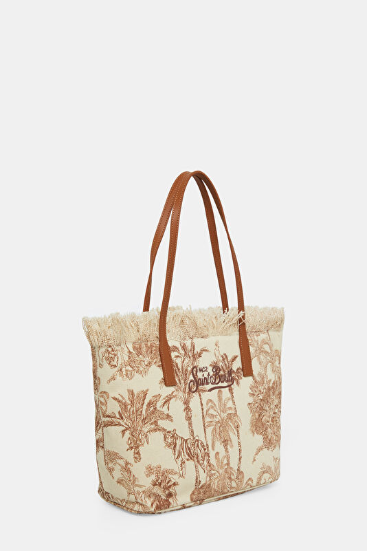 City Bag Mid Fringe Çok Renkli Çanta 2